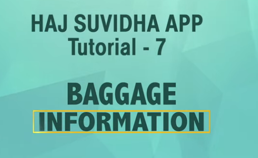 BAGGAGE TAGGING AND TRAKING